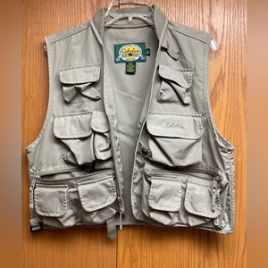 Cabela’s fisherman vest women’s M